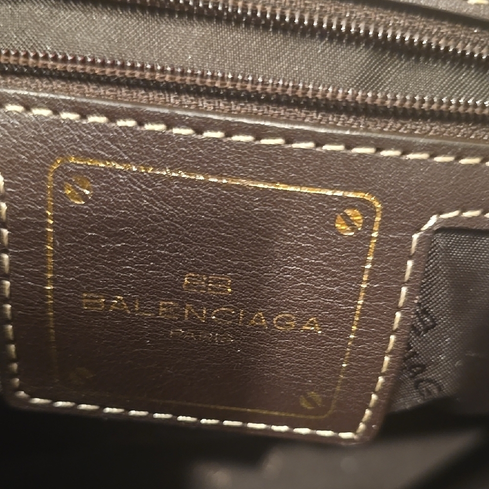 Balenciaga/kumkang Korea Collab Brown Leather Handbag - Picture 5 of 10